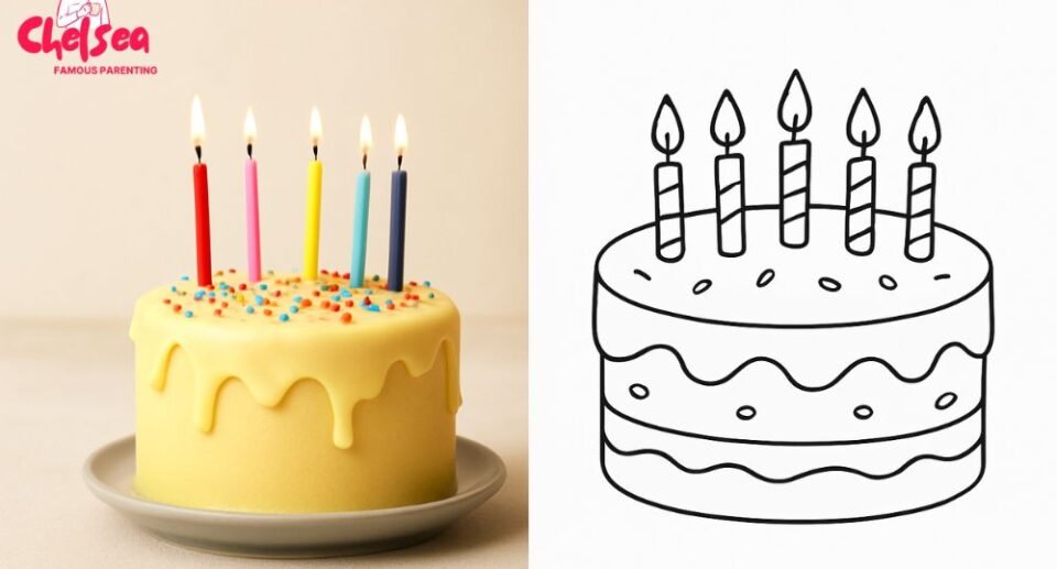 20 Free Printable Birthday Cake Coloring Pages Sweet Fun for All Ages!