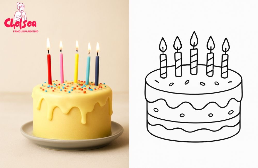 20 Free Printable Birthday Cake Coloring Pages Sweet Fun for All Ages!