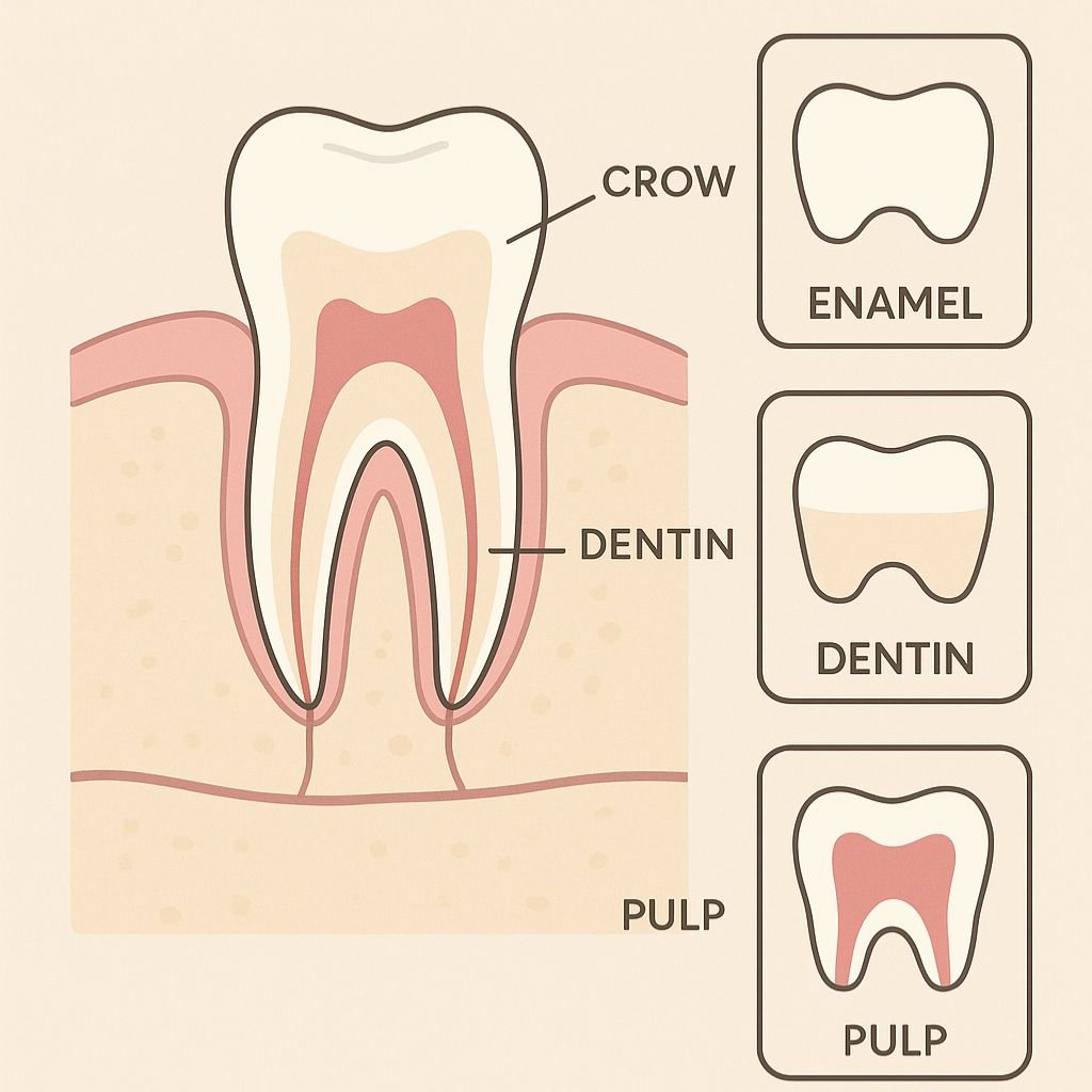 What Does a Baby Tooth Root Look like