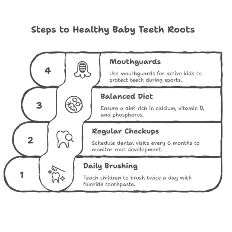 How to Keep Baby Teeth Roots Healthy
