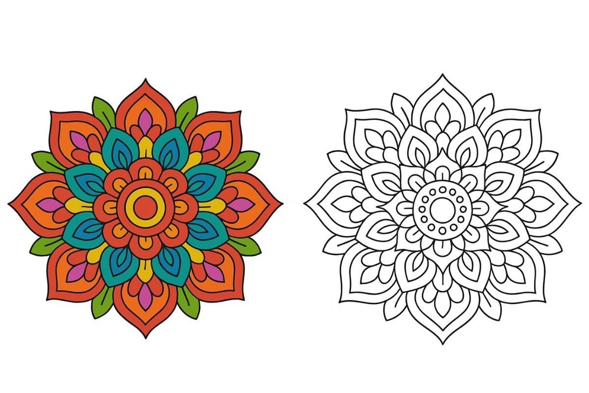 15 Easy Mandala Coloring Pages to Inspire Calm and Creativity