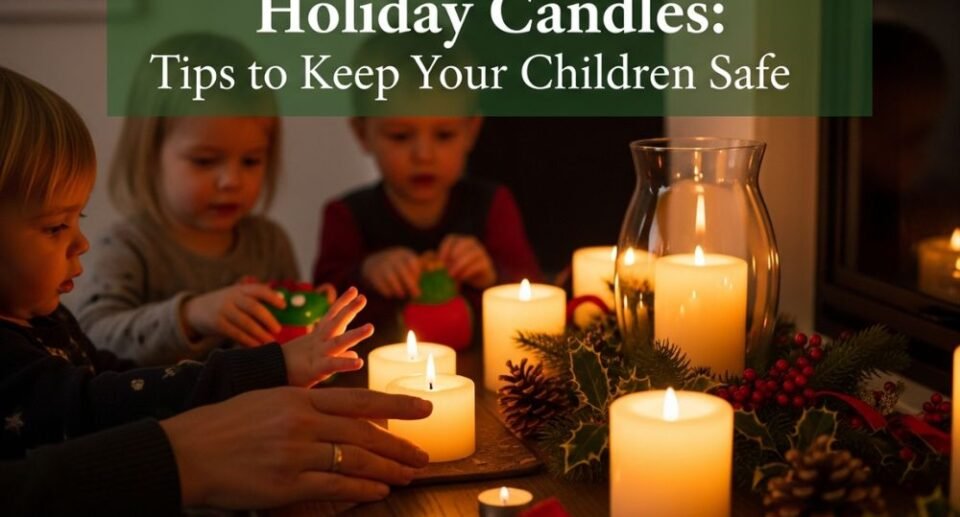 Holiday Candles Tips to Keep Your Children Safe