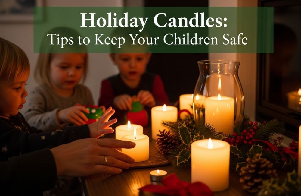 Holiday Candles: Tips to Keep Your Children Safe