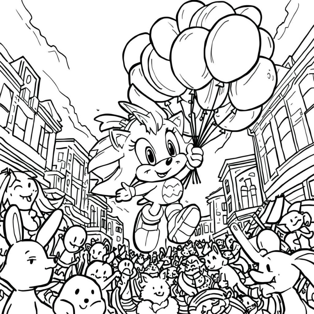 Sonic Balloon Parade