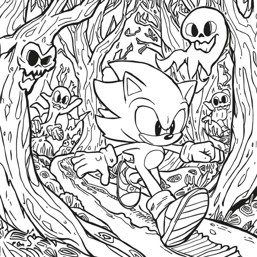 Sonic Haunted Forest