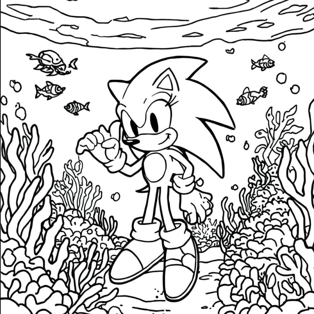 Sonic Underwater Trek