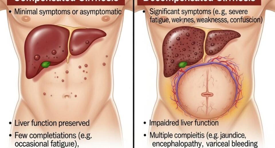 What’s the Difference Between Compensated vs. Decompensated Cirrhosis?