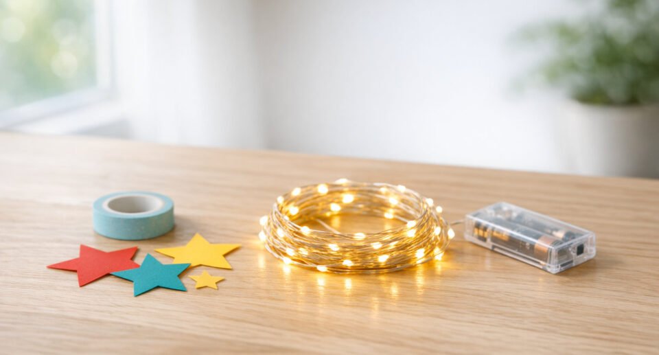 Creative Ways to Involve Children in Decorating with String Lights