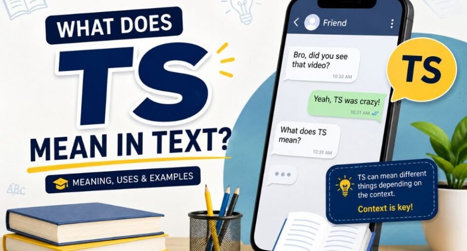 What Does TS Mean in Text? Simple Meaning, Uses, and Examples