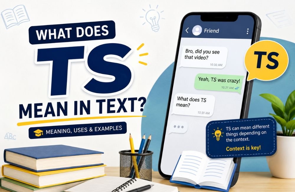 What Does TS Mean in Text? Simple Meaning, Uses, and Examples
