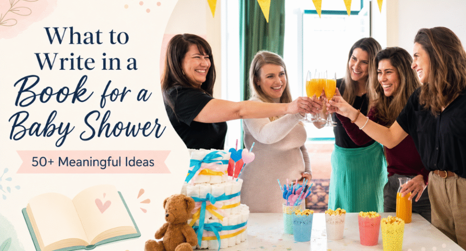 What to Write in a Book for a Baby Shower